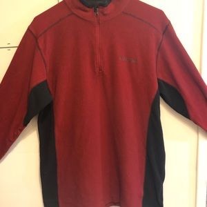 Columbia fleece half zip medium